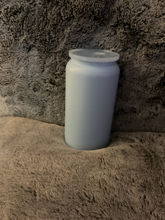 16 oz powder coated stainless steel